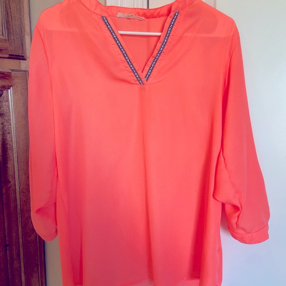 Coral top size Medium